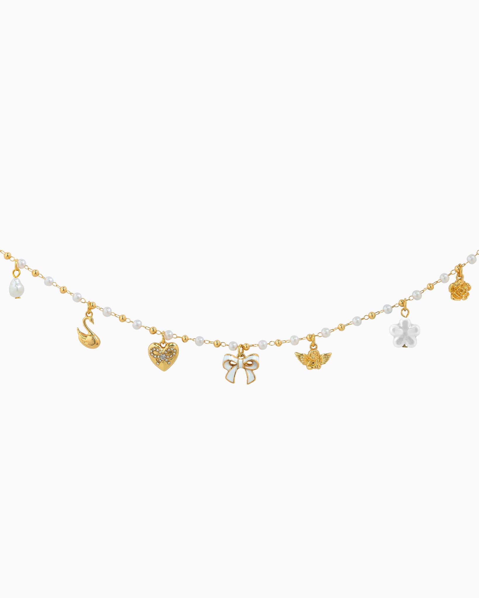 Sugar Pearl Dreams Bow Bag Charm